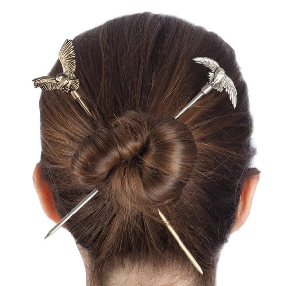 Bioworld Accessories Harry Potter Owls Hair Sticks Set Hedwig